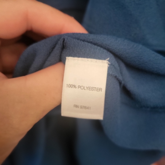 J.Jill Blue Blouse - Picture 10 of 12